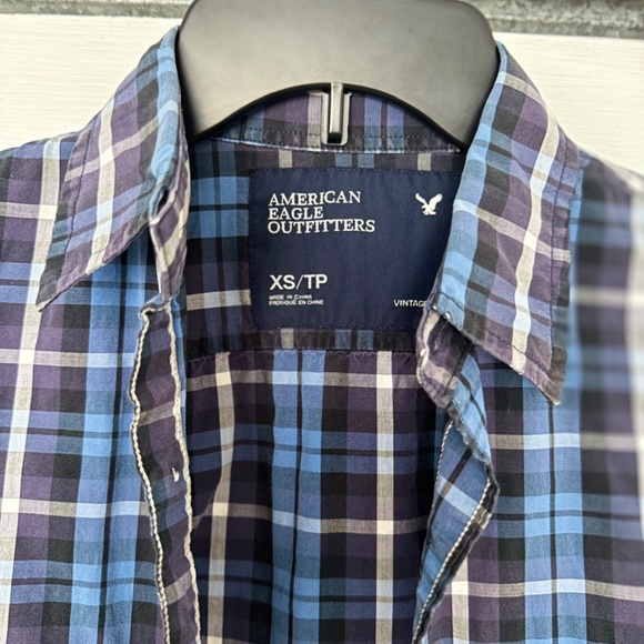 Men’s American Eagle Outfitters Shirt - Blue color - Size XS - Picture 2 of 3